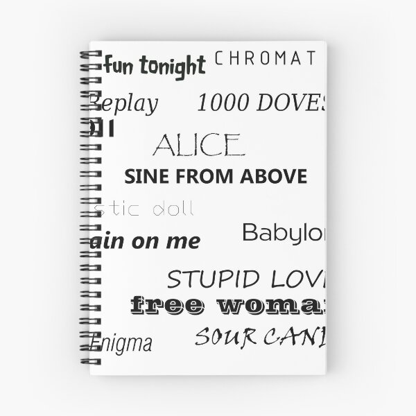 Item preview, Gaga Chromatica Tracklist designed and sold by oxoxoxo.