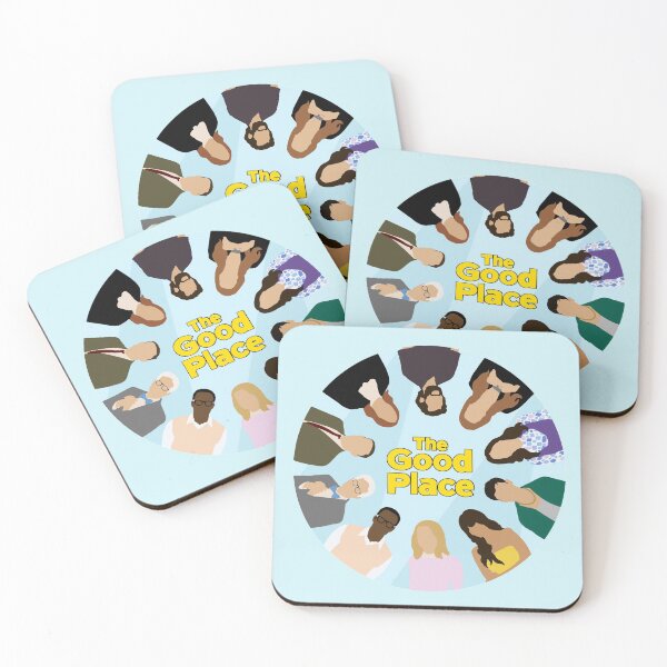Item preview, The Good Place Characters designed and sold by stuffsaralikes.