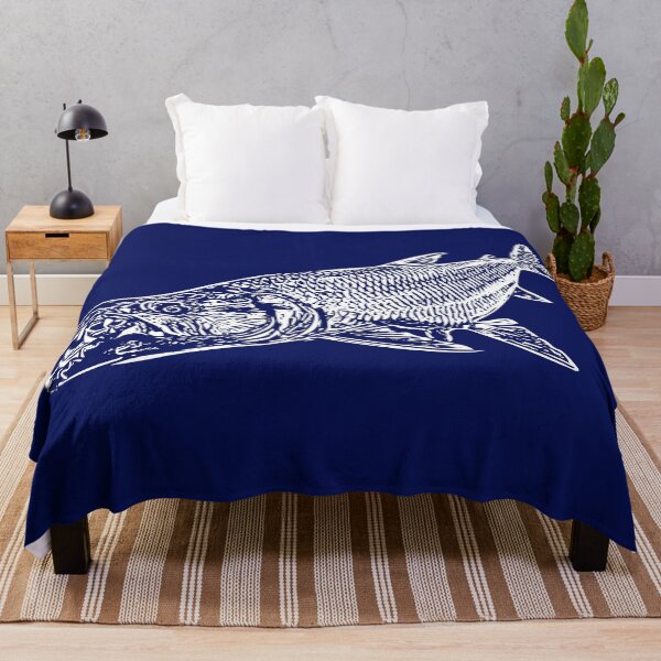 Item preview,  Goliath Tigerfish White Print  designed and sold by designsasstultd.