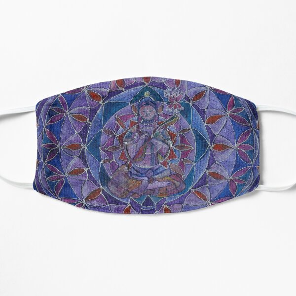 Abundance Buddha mandala Flat Mask