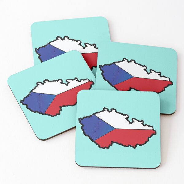Item preview, Czech Republic Map With Czech Flag designed and sold by Havocgirl.
