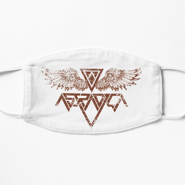 Astradica bandlogo with wings Mask