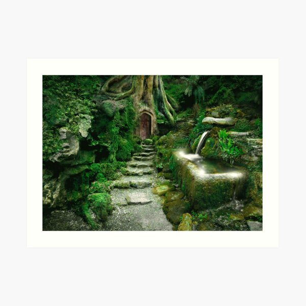 The way into the woodland realm Art Print