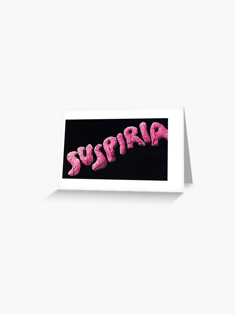 SUSPIRIA 1977 HORROR MOVIE! | Greeting Card