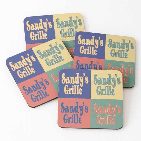 Item preview, SANDY’S GRILLE COASTER designed and sold by monnetthamilton.