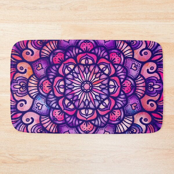 Item preview, Colorful Flower Mandala 2 designed and sold by serenaking.