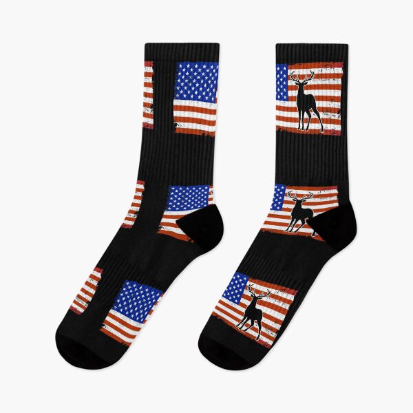 Item preview, Retro Vintage Deer American Flag Gift designed and sold by mouaataaz.