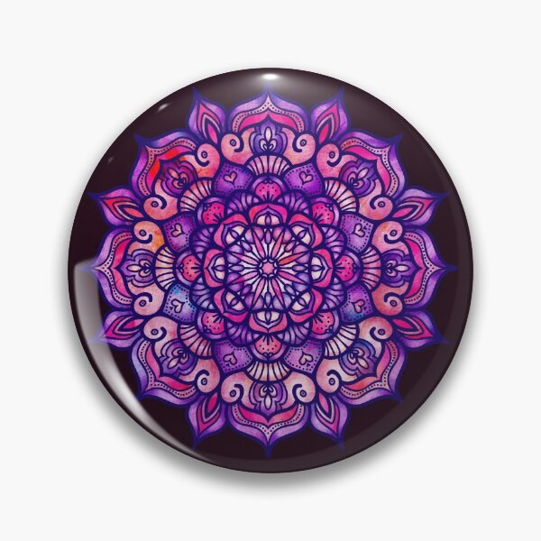 Item preview, Colorful Flower Mandala 2 designed and sold by serenaking.