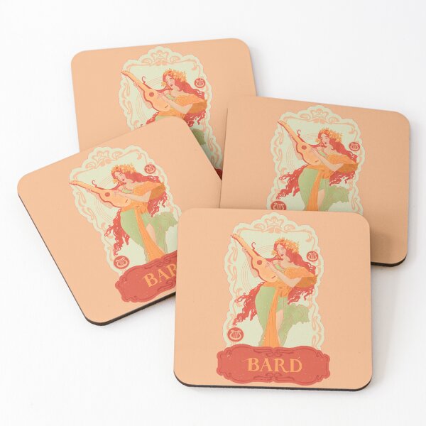 Aperçu de l'œuvre Bard Art Nouveau créée et vendue par FlutesLoot.