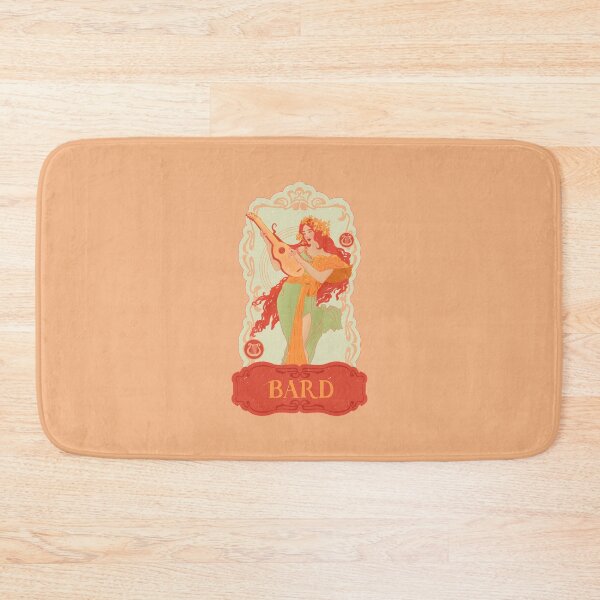 Item preview, Bard Art Nouveau designed and sold by FlutesLoot.