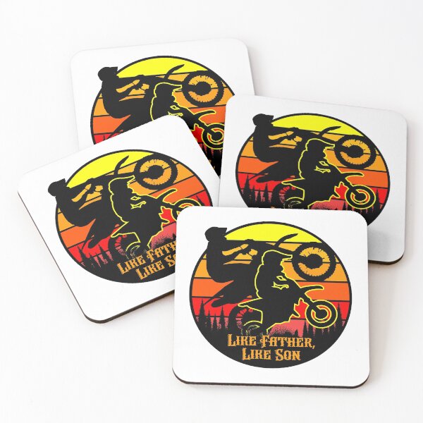 Item preview, Like Father, Like Son Dirt Bike Riders designed and sold by Color4Nature.