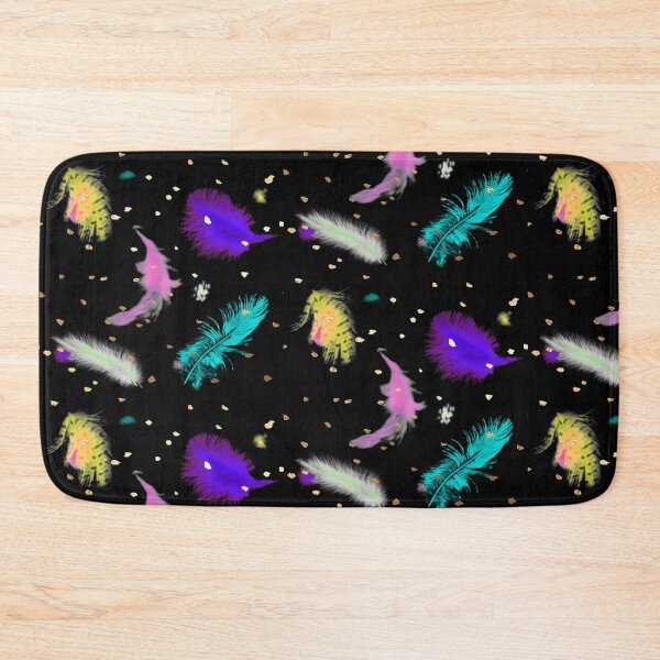 Item preview, Whimsical Feather, Gold Specks designed and sold by PixDezines.
