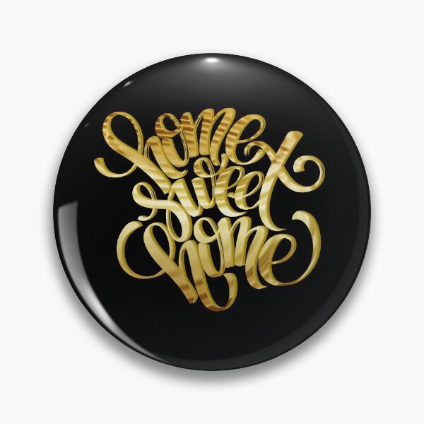 Item preview, Home sweet home gold cute sign designed and sold by likebakerdo.