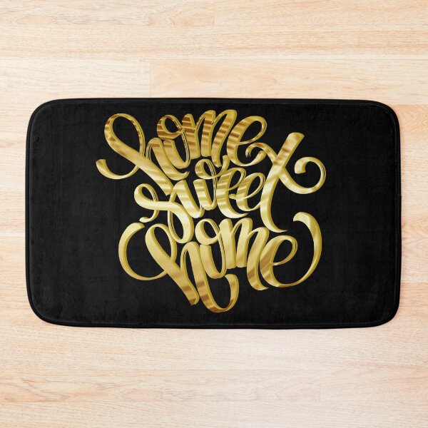 Item preview, Home sweet home gold cute sign designed and sold by likebakerdo.