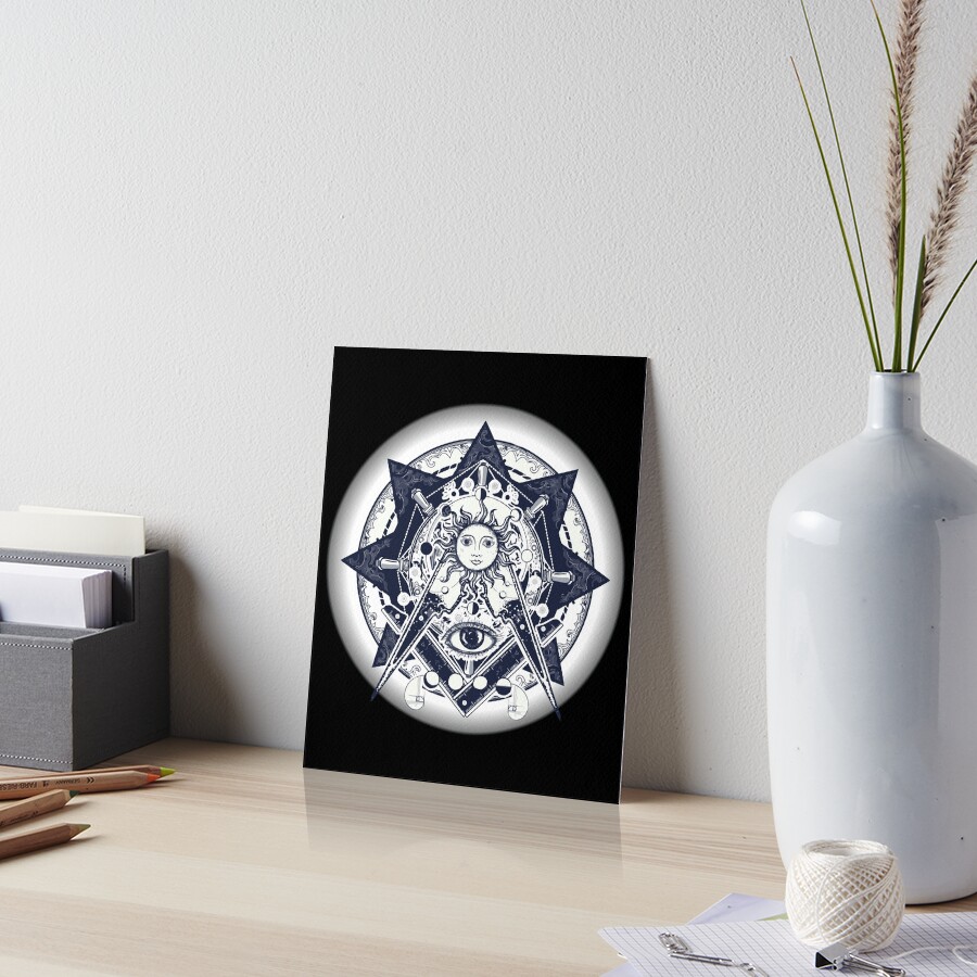 Item preview, Art Board Print designed and sold by FotoLibreStudio.