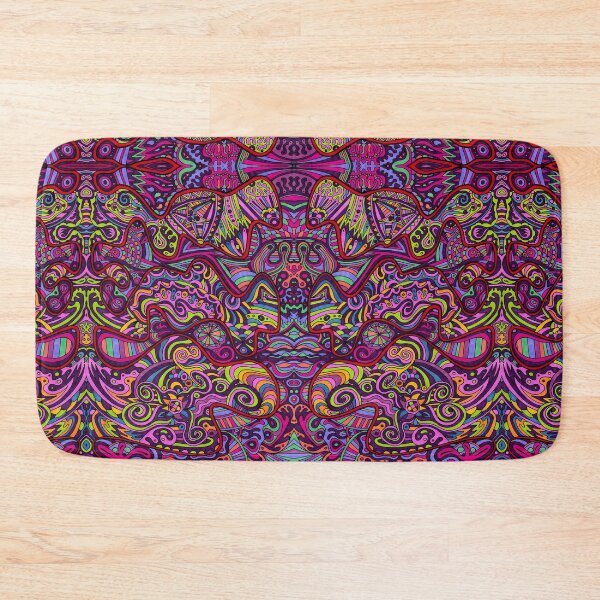 Item preview, Psychedelic Abstract colourful work 129 designed and sold by CallumHoare.