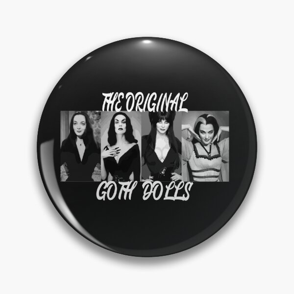 Item preview, The Original Goth Dolls Vampira Morticia Adams Lily Munster Bride of Frankenstein Gothic Halloween  designed and sold by arrowroottees.