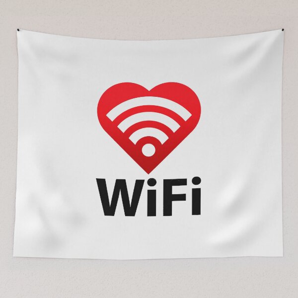 Aperçu de l'œuvre Amour Wifi créée et vendue par AsKartongs.