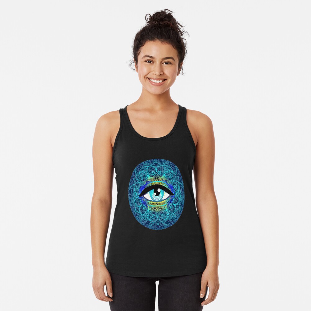Vista previa del artículo con la obra «Camiseta con espalda nadadora», diseñado y vendido por FotoLibreStudio.