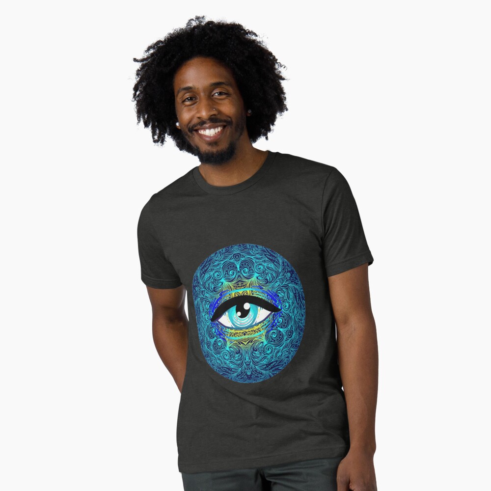 Vista previa del artículo con la obra «Camiseta de tejido mixto», diseñado y vendido por FotoLibreStudio.