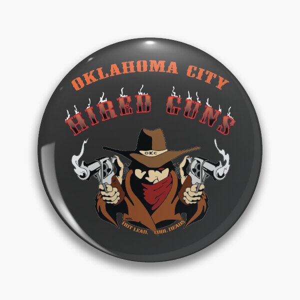 Item preview, Oklahoma City Hired Guns designed and sold by billvincent.