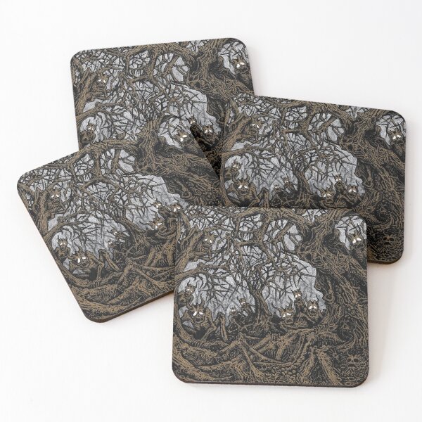 Item preview, Sad Demons Lurking in a Dark Forest designed and sold by Soul-Paralyzed Art.