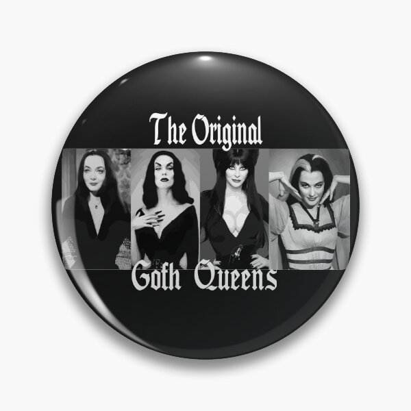 Item preview, The Original Goth Queens Vampira Morticia Adams Lily Munster Bride of Frankenstein Gothic Halloween  designed and sold by arrowroottees.