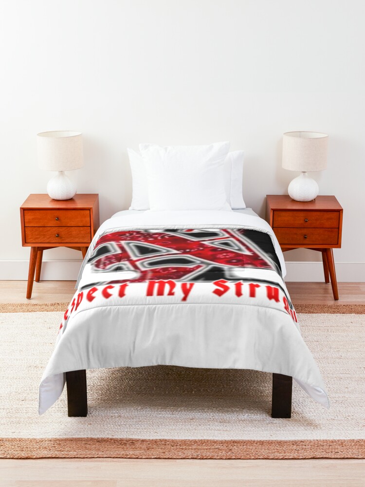 Alternate view of Norte it's a beautiful struggle Comforter