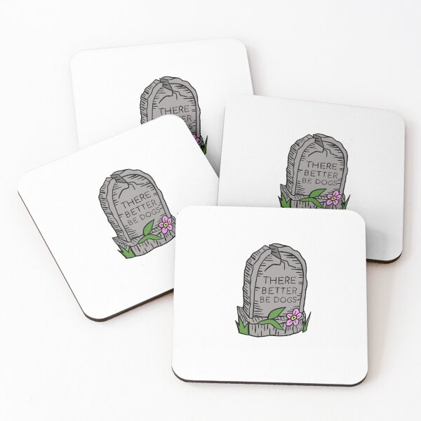 Item preview, There Better be Dogs Gravestone  designed and sold by Arantzamata.