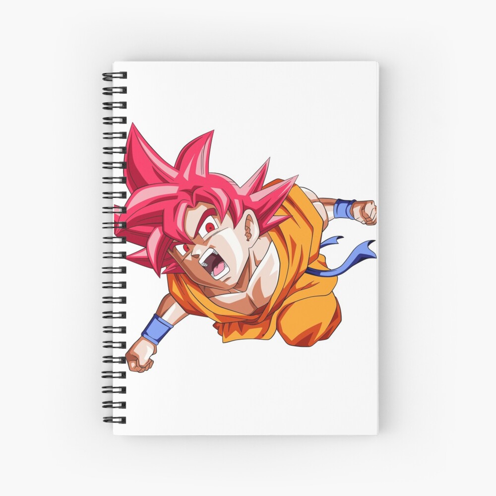 Super Saiyan God Goku & Vegeta (Dokkan Battle) Spiral Notebook