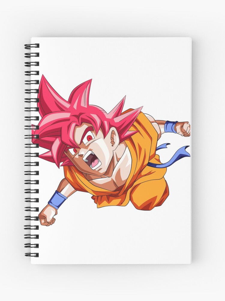 Awesome Super Saiyan god red Goku backpack