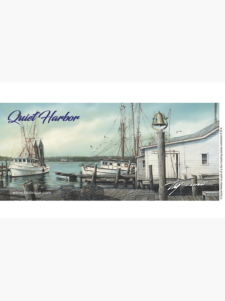 Quiet Harbor Coffee Mug by DKEriksenArt