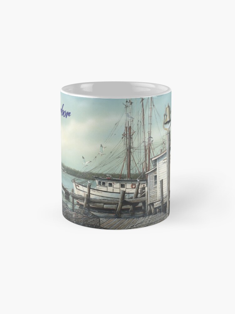 Alternate view of Quiet Harbor Coffee Mug Mug