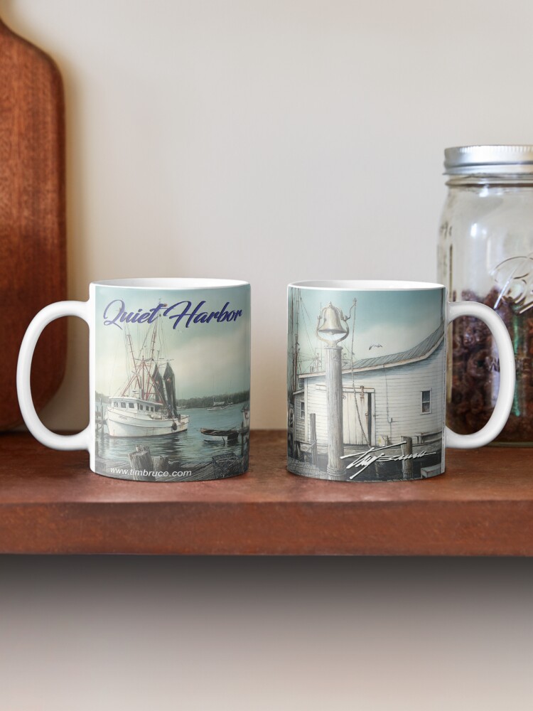 Alternate view of Quiet Harbor Coffee Mug Mug