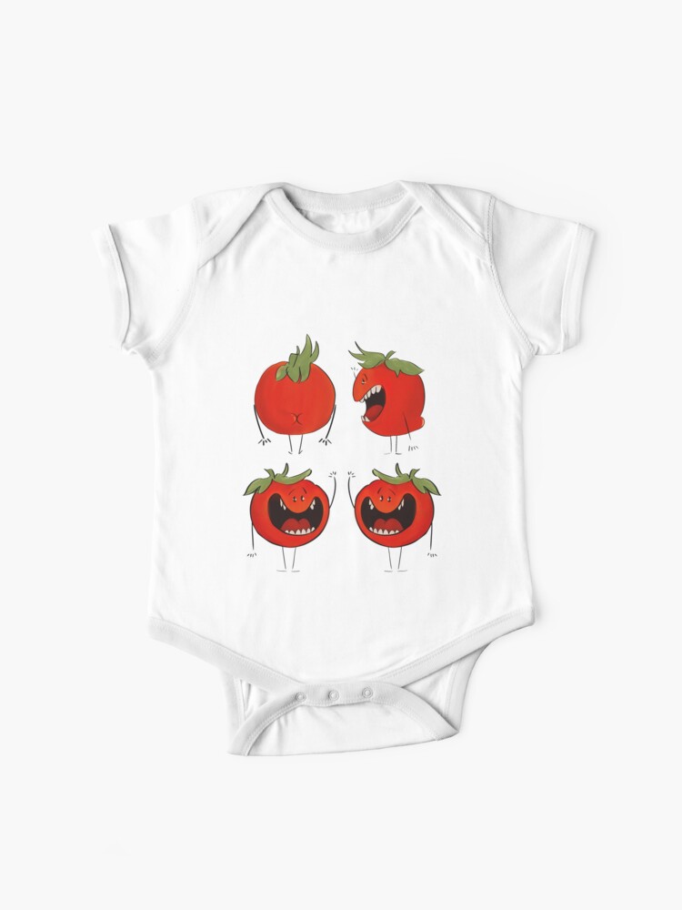 Body Para Bebe Tomate Y Pepi De Aliciaavila Redbubble