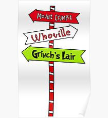 Whoville signs Poster