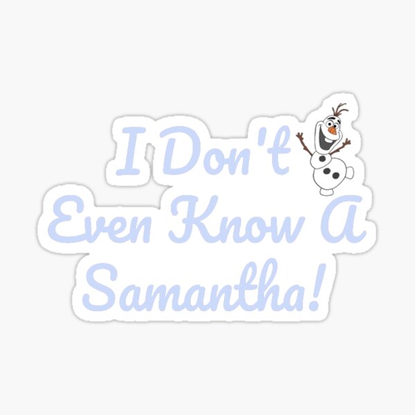 King Tuck – Stickers x Samantha