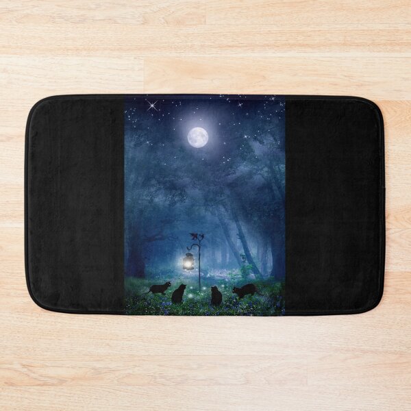Item preview, The Witches Cats - Full Moon version designed and sold by Angie Latham.