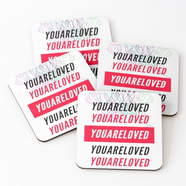 Item preview, You are loved Flowers designed and sold by lovesuperkarma.