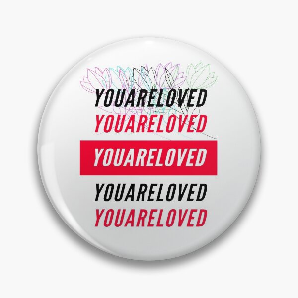 Item preview, You are loved Flowers designed and sold by lovesuperkarma.