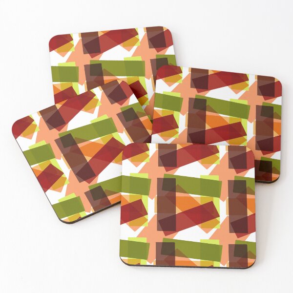 Item preview, Seventies Color Blocks Clusters designed and sold by yvonnezstudios.