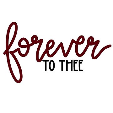 Artwork thumbnail, forever to thee by skylarmariee