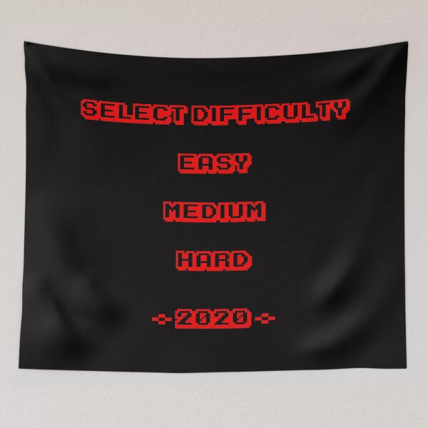 Item preview, Select Difficulty (Red) designed and sold by DafyddEm.