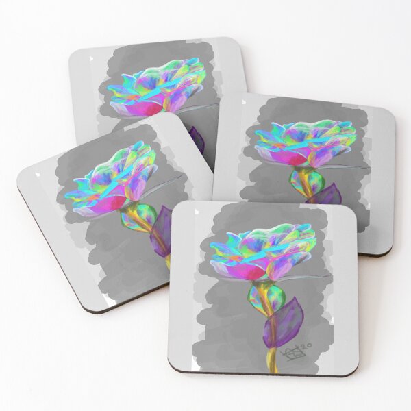 Item preview, Galaxy Rose Digital Painting designed and sold by Gabrielle Struzik.