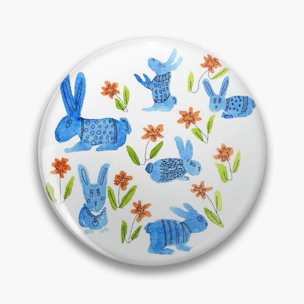 Item preview, Blue Bunny Bevy designed and sold by Sonoran Glimmer.
