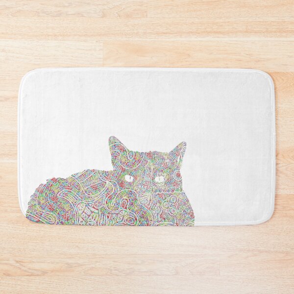 Item preview, Colourful Cat designed and sold by CallumHoare.