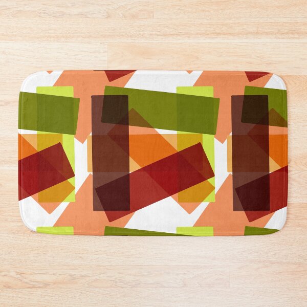 Item preview, Seventies Color Blocks Clusters designed and sold by yvonnezstudios.