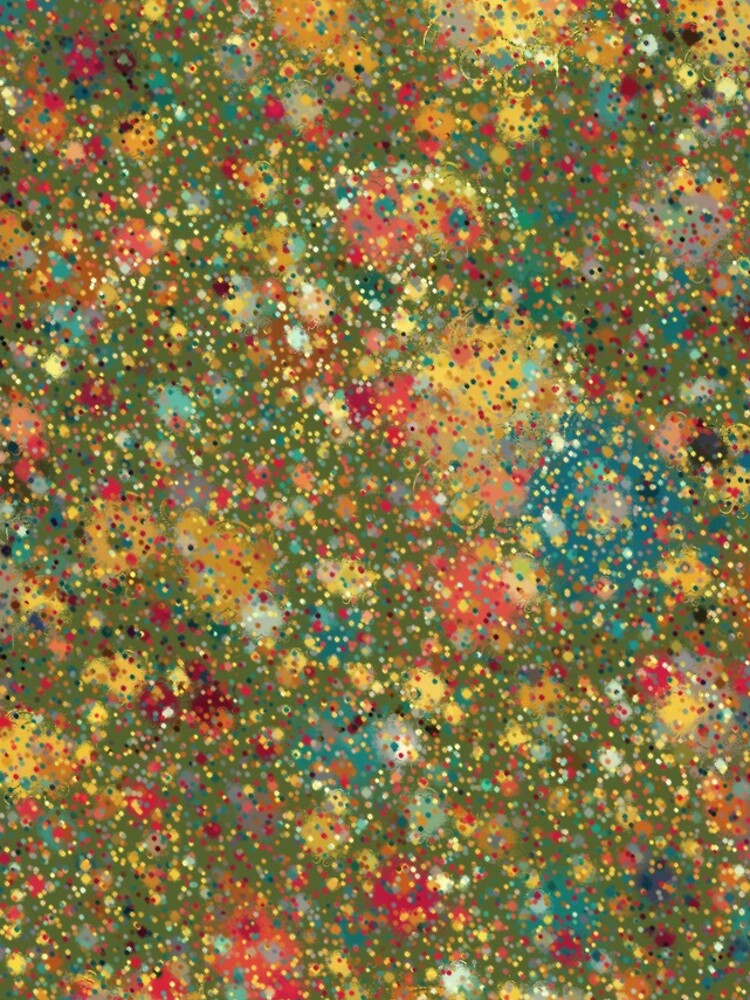 Thumbnail 5 of 5, iPhone Case, Multicolored Paint Splatters Texture Pattern designed and sold by RootSquare.