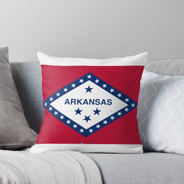 Item preview, ARKANSAS STATE FLAG PRIDE MASK PIN TEE designed and sold by denisetees.