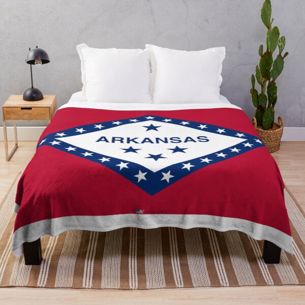 Item preview, ARKANSAS STATE FLAG PRIDE MASK PIN TEE designed and sold by denisetees.